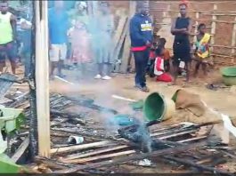 Four family members burnt to death in Apemanim No. 2 fire